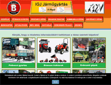 Tablet Screenshot of igj.hu
